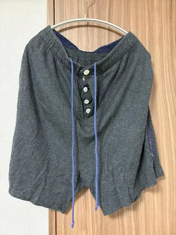sacai 니트 숏팬츠