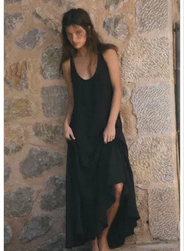 ZARA 롱 기장 레이온 원피스