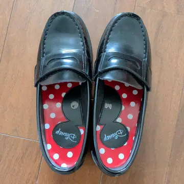 HARUTA 디즈니 콜라보 로퍼 블랙 23cm