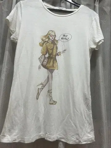 블루 걸 T셔츠