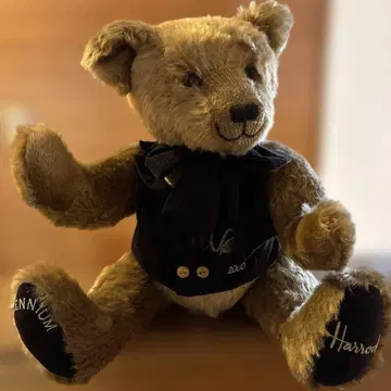 Harrods Millennium 2000 테디베어 봉제 인형