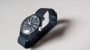 작동 양호 TIMEX 밀리터리 스타일 BEAMS 엔지니어드 가먼츠