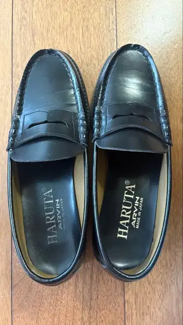HARUTA ARVIN 로퍼 블랙 25.5cm EEE