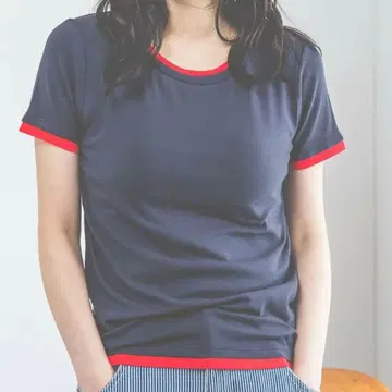 [ 미사용 새상품 ] 니코앤드 더블 레이어 라이크 T셔츠 반팔 상의