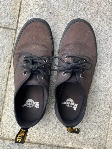 Dr. Martens Pressler 캔버스 스니커즈 블랙