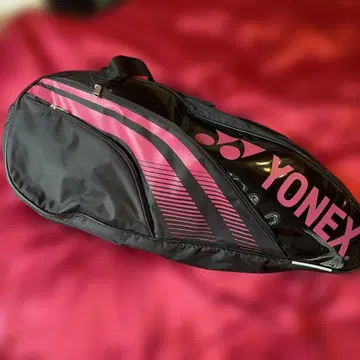 YONEX 라켓 백 블랙 핑크