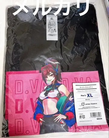 오버워치2 red 도쿄 타워 D.VA 디바 티셔츠