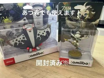 모동숲 콜라보 amiibo 튜리 만타로 세트 닌텐도