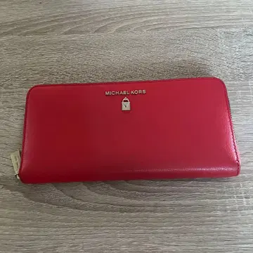 MICHAEL KORS 장지갑 레드