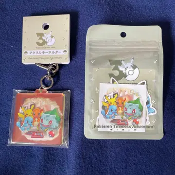 포켓몬 아크릴 키링, 스티커 5매입