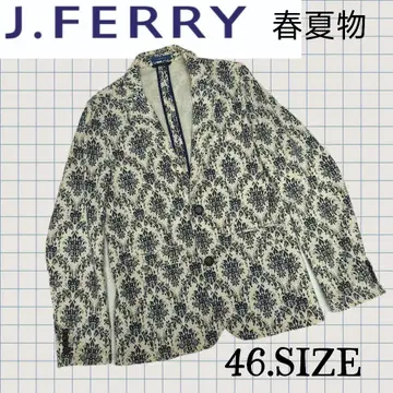 n41 [ J.FERRY ] 앤티크 썸머 자켓 다마스크 무늬 46