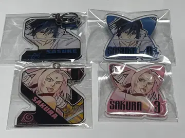 NARUTO 사스케 사쿠라 아크링 키링, 클립 세트