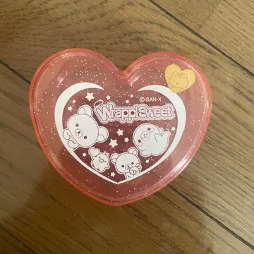 레어템 Sanx 마메고마 리락쿠마 하트형 케이스