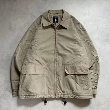 90s vintage 해링턴 자켓 충전솜 베이지 마카오제 아메카지