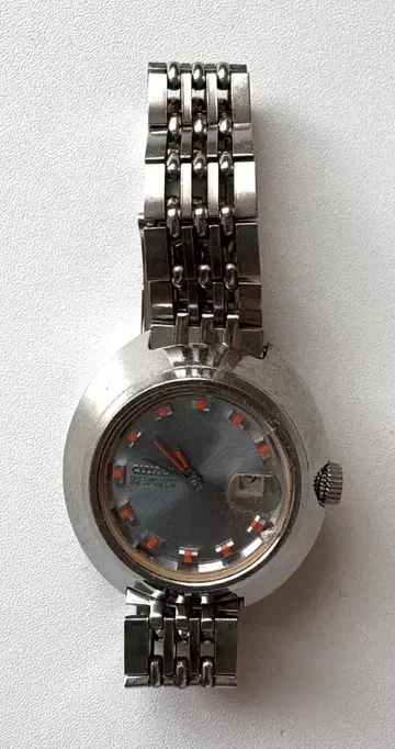 CITIZEN DATE STAR CUSTOM 25석 수동 와인딩 손목시계
