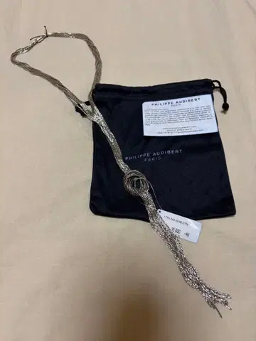 [ 미사용 택 포함 ] 필립 오디베일 목걸이 롱 목걸이
