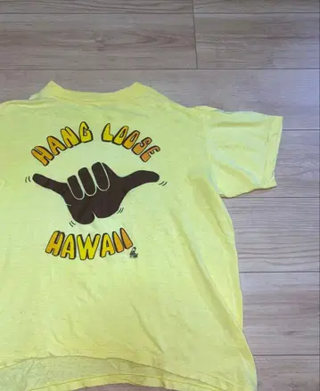 80s~90s HANG LOOSE (행 루즈) 티셔츠 빈티지 레어