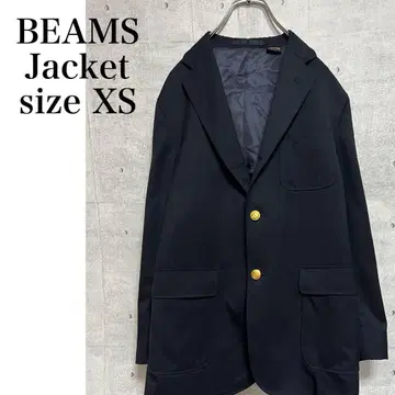BEAMS PLUS 컴뱃 울 테일러드 자켓 네이비 XS