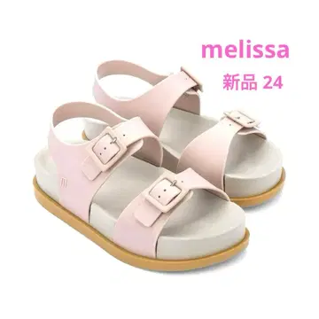 새상품 melissa 샌들 Wide platform AD 핑크 계열