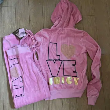 Juicy Couture 쥬시 꾸뛰르 벨로아 셋업 핑크