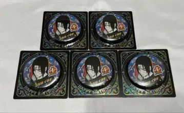 NARUTO 우치하 이타치 벌스데이 캔뱃지 5개 세트