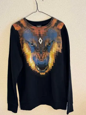 MARCELO BURLON 울프 프린트 맨투맨