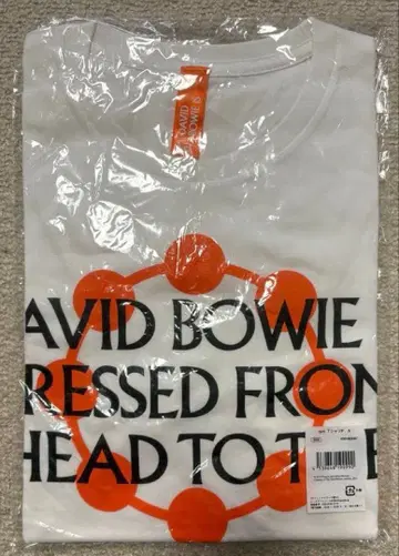 DAVID BOWIE 데이비드 보위 대회고전 T셔츠 S사이즈