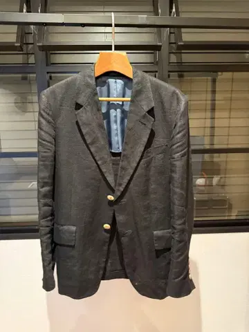 [ 가격 인하 ] Paul Smith 린넨 자켓 ( 블랙 )