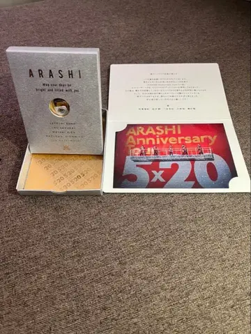 ARASHI 스와로브스키 [실버]
