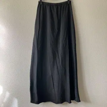 미사용 ZARA 맨투맨 소재 롱 스커트 L