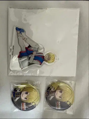[레어] HUNTER x HUNTER 애니메이트 카페 클라피카 세트