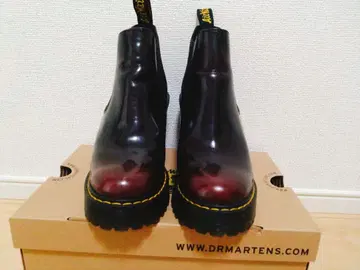 새상품급 단종 Dr. Martens HURSTON 체리 레드 UK 3