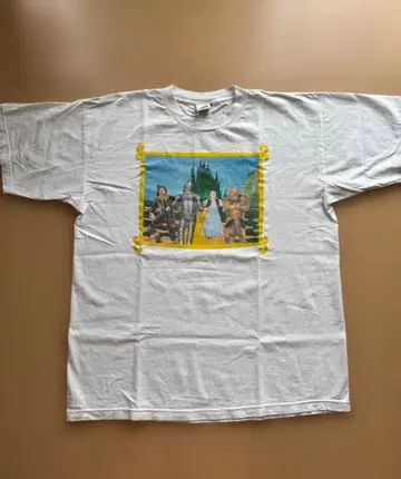 90s Warner Bros Wizard of Oz 티셔츠 빈티지