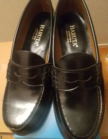 HARUTA ARVIN 로퍼 25.5cm 2E 블랙