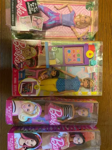 Barbie 바비 인형 4체 세트 묶음 판매
