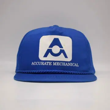 90s 기업 로고 빈티지 캡 ACCURATE MECHANICAL
