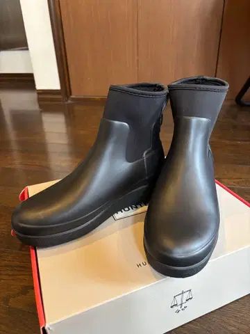 HUNTER 레인부츠 24cm 크리퍼 네오 첼시