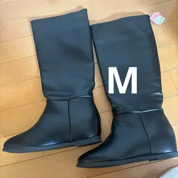[ 미사용 새상품 ] 아베일 레이스업 롱 부츠 M 사이즈