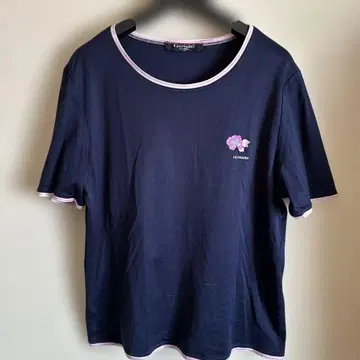 LEONARD FASHION 반팔 T셔츠 네이비