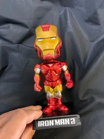 18 x 8.5 아이언맨2 IRON MAN 2 흔들 목 피규어
