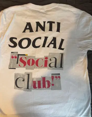 프라그먼트 포럼 한정판 ASSC 콜라보 티셔츠 화이트 M