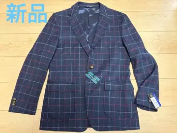 BROMPTON CROSS 테일러드 자켓 체크 무늬 L