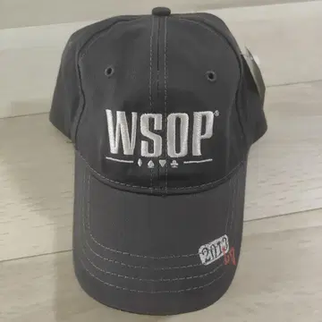 WSOP 2013 캡 그레이 택 포함 미사용