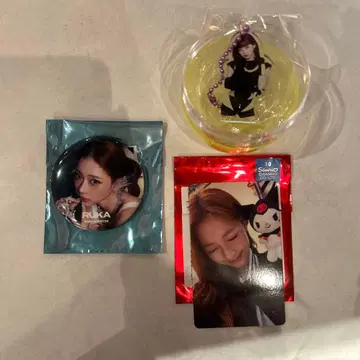 BABYMONSTER 루카 아크릴 키링 캔뱃지 트레이딩 카드 세트