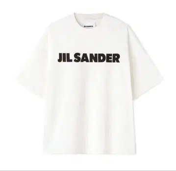 1회 착용 일본 정품 JIL SANDER 질 샌더 로고 T셔츠