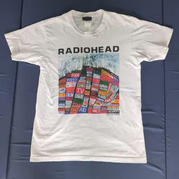 가격 인하 중 Radiohead Hail to the Thief 티셔츠