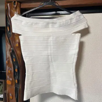 앤디 밴디지 상의 스커트 셋업
