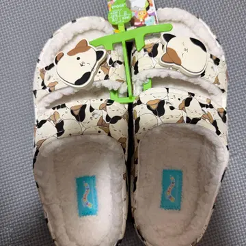 Crocs 스퀴시마로우 보아 샌들 22cm