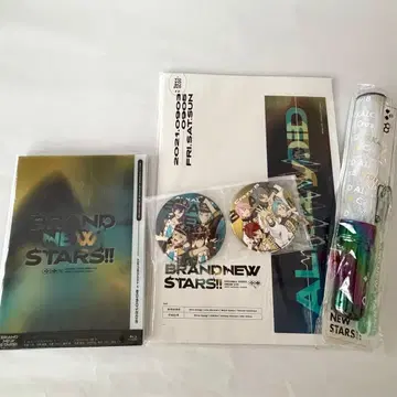 [ 중고 ] 앙스타 스타라이 Blu-ray 팜플렛 응원봉 캔뱃지