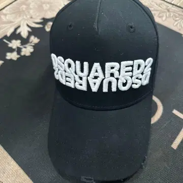 DSQUARED2 야구 모자 블랙